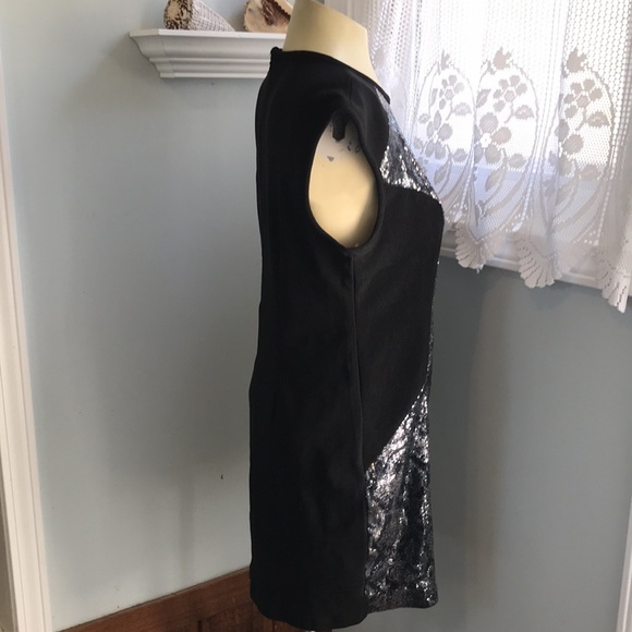 AVAILABLE LBD with sequin snakeskin print - Picture 3 of 14